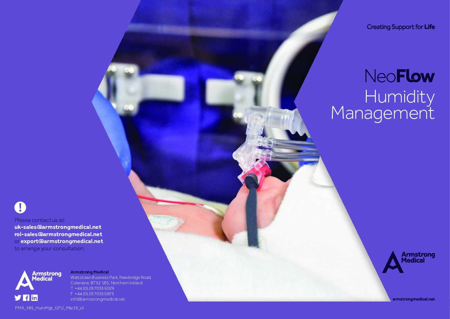 Neonatal Humidity Management GFU Double sided a4 FINAL pdf Eakin Healthcare