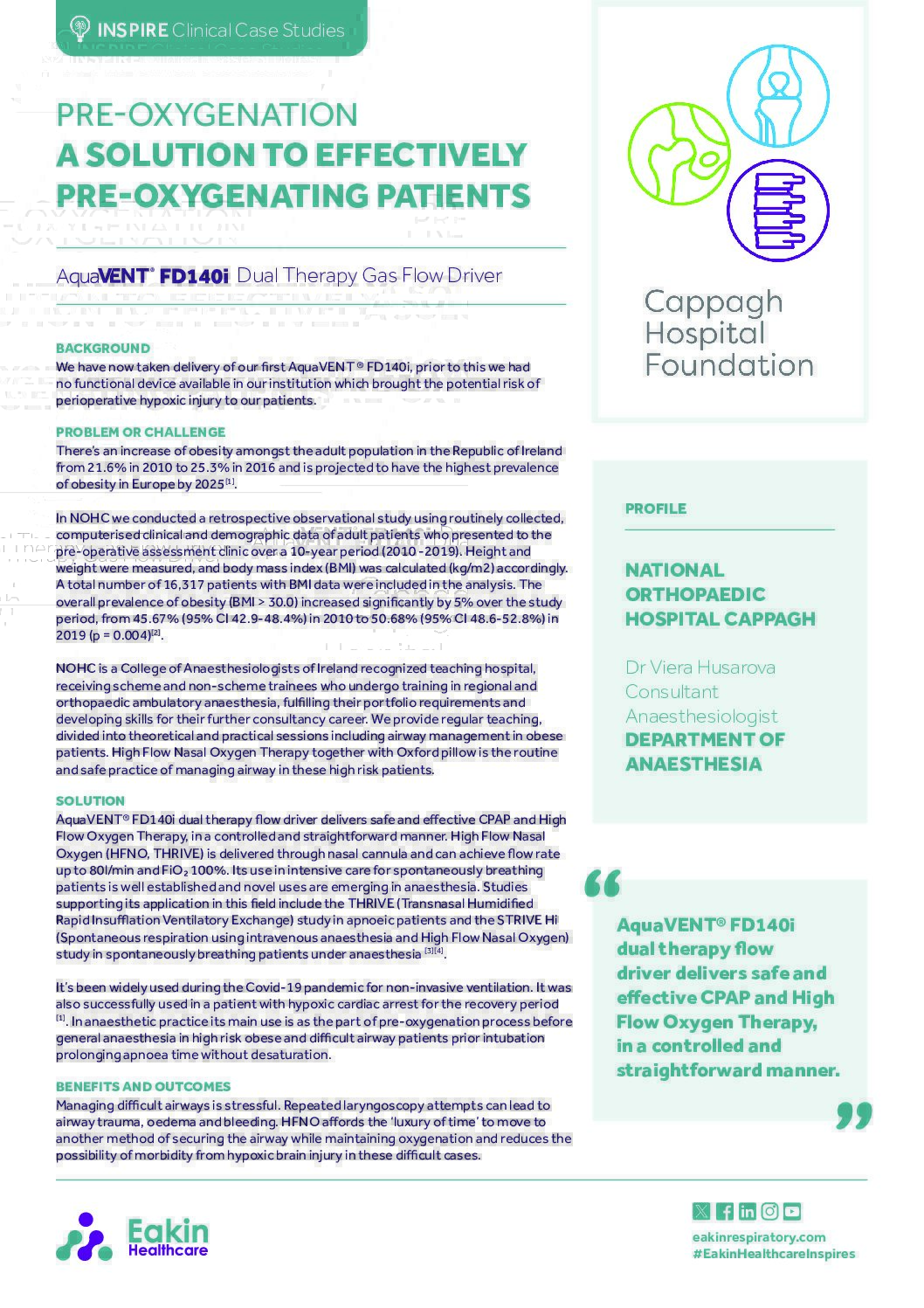 Dr Viera Husarova case study online pdf Eakin Healthcare