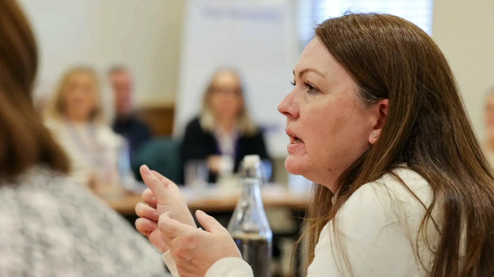 Neonatal nurse speaking