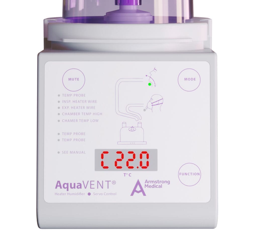 3D rendering of a heater humidifier