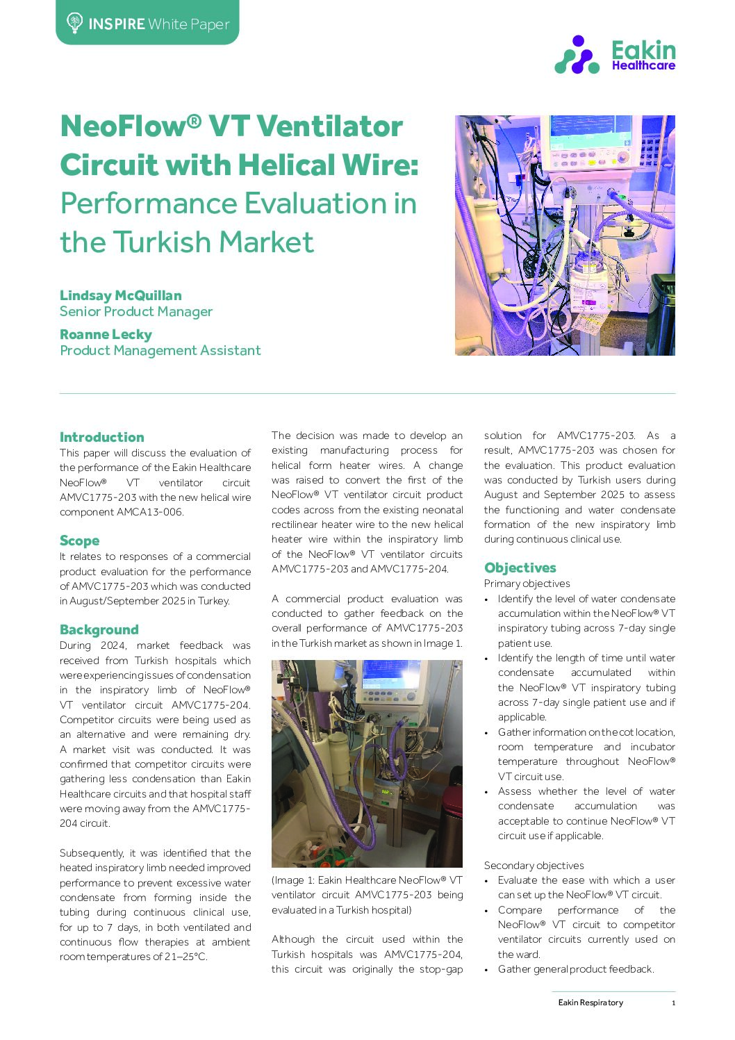 Turkish Helical Wire evalution Lindsay White paper 2 pdf Eakin Healthcare