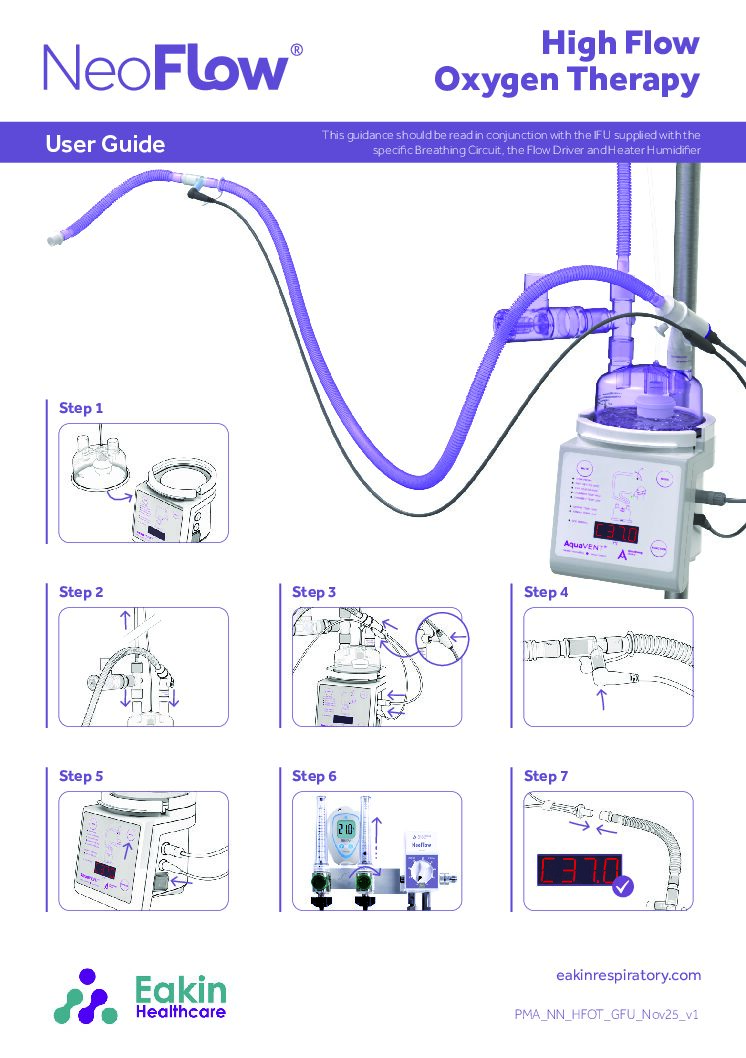 High Flow Oxygen Therapy User Guide V1 pdf Eakin Healthcare