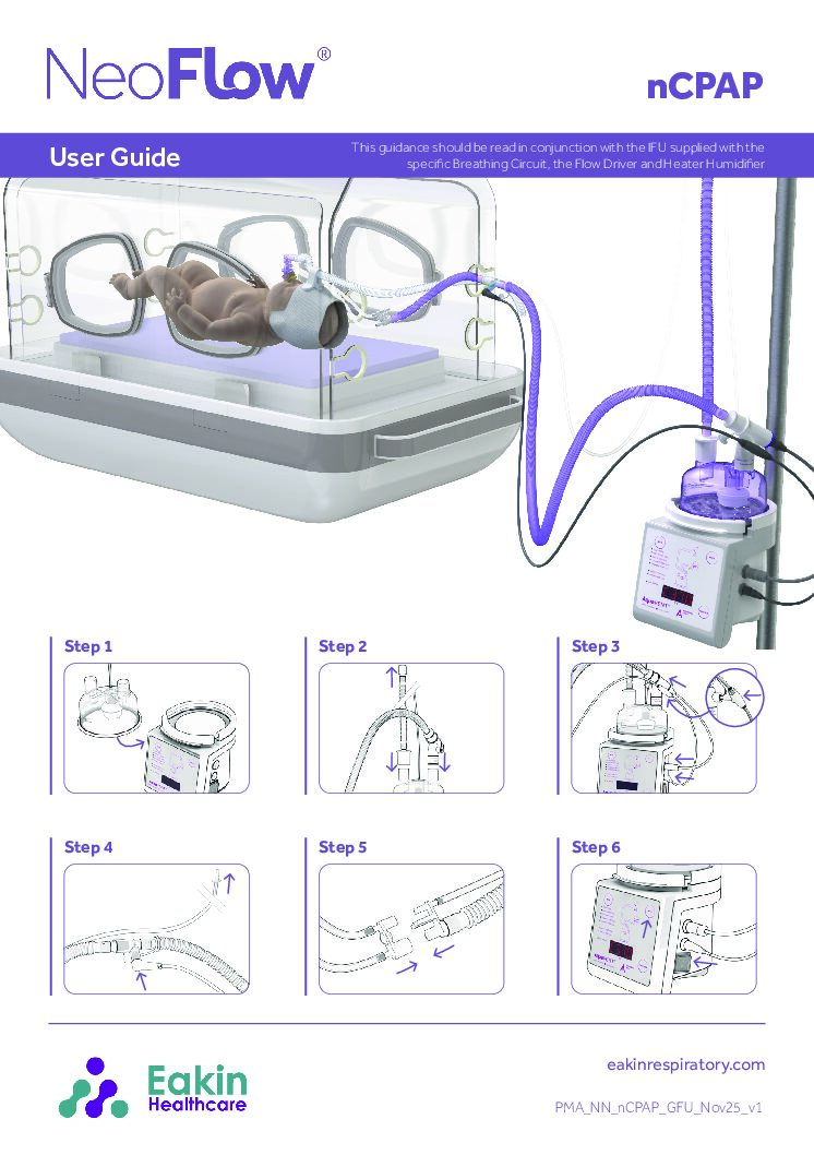 nCPAP User Guide V1 pdf Eakin Healthcare